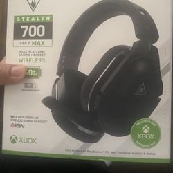 Gaming Head Set Wireless Turtle Beach Stealth 700