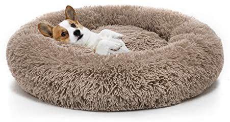 Orthopedic Dog Bed Comfortable Donut Cuddler Round Dog Bed Ultra Soft Washable Dog and Cat Cushion Bed