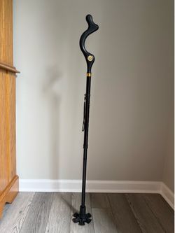 Campbell Posture Cane Collapsible Adjustable Lightweight