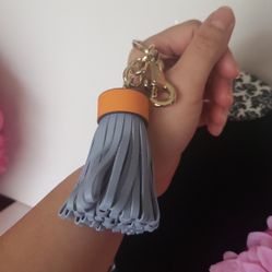 COACH GENUINE LEATHER KEYCHAIN Never Used