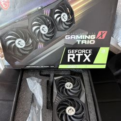 MSI Gaming X Trio 3080ti Graphics Card