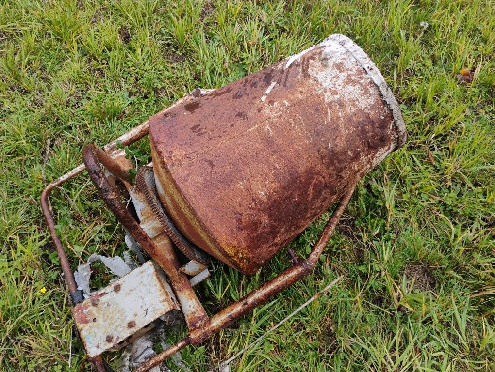 Metal Concrete Electric Concrete Drum Mixer