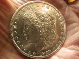 1897O Morgan Silver $-Gem/UNC. Rare in Hi Grades