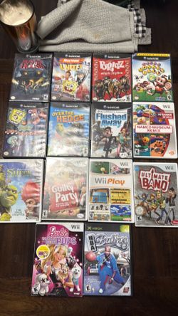 Wii/gamecube/xbox games