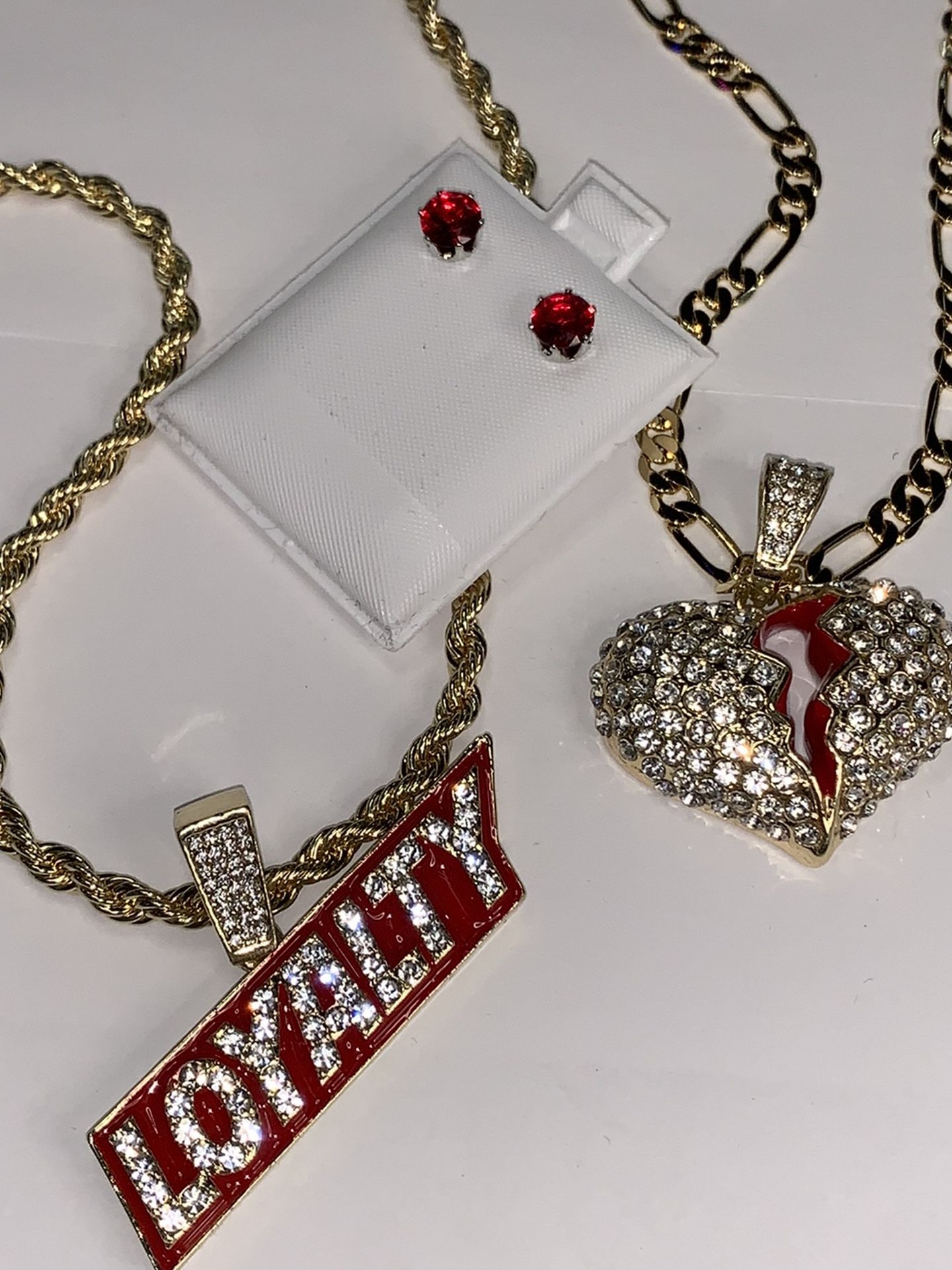 22k Stainless steel jewelery set Brand new