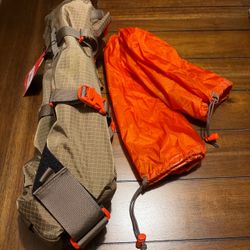 REI Co-op Link Seat Pack Bikepacking Saddle Bag Army Cot Grid Tan 11L NWT