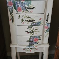 

Wooden Fairy Jewelry Armoire, Multicolor

