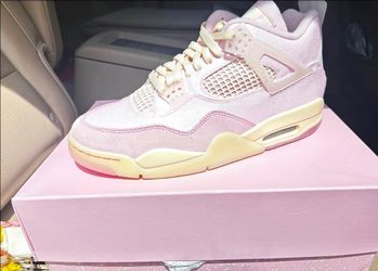 Pink jordan 4