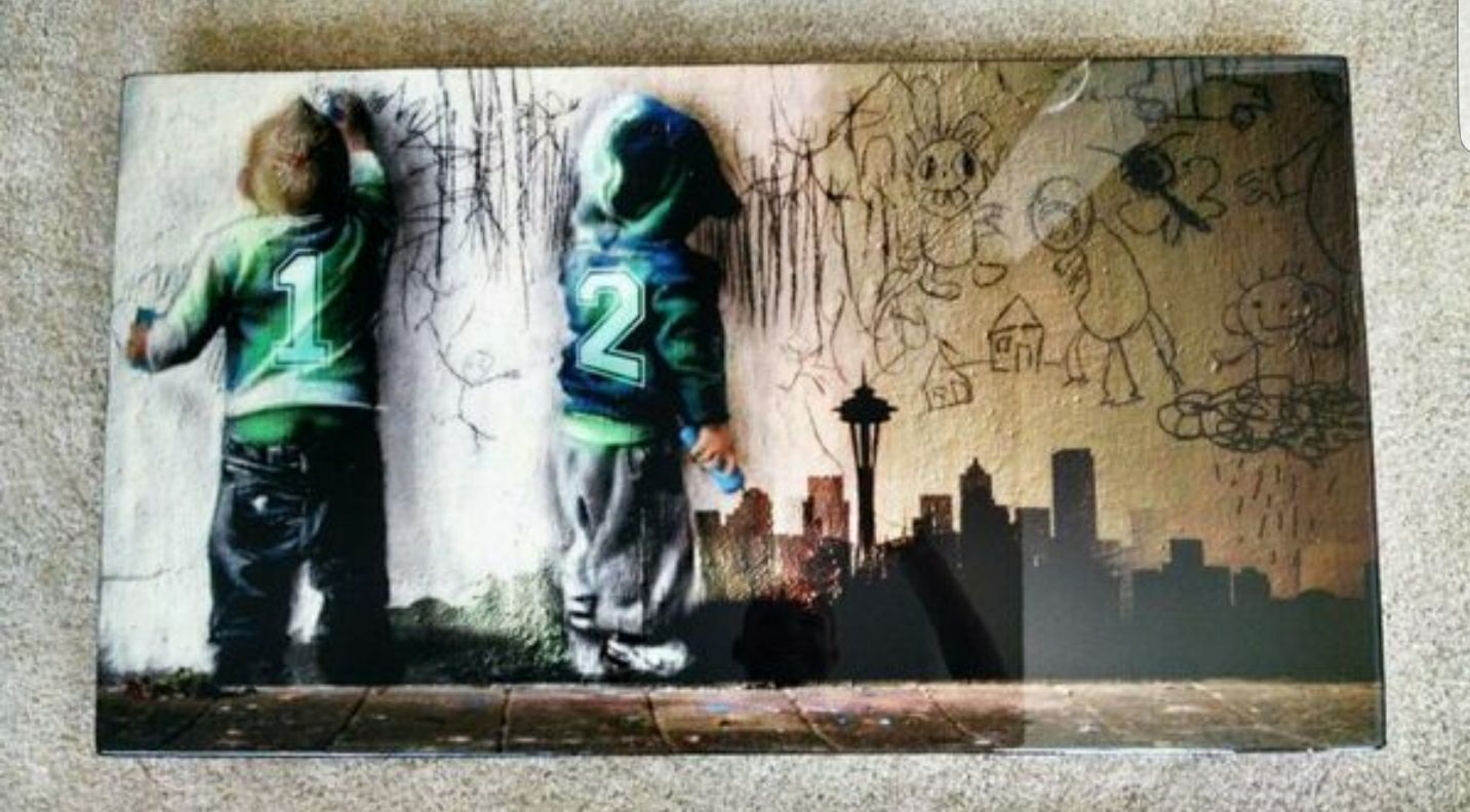 "Lil Hawks" Seattle Street Graffiti
