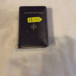 My Little Hear Pray Gold Embroidered Pocket Bible