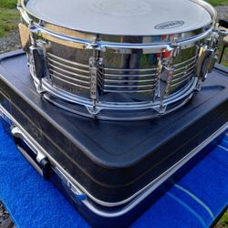 Snare Drum With Case & Extras