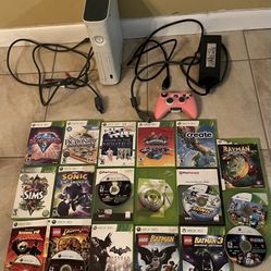XBox 360 Console And Games 