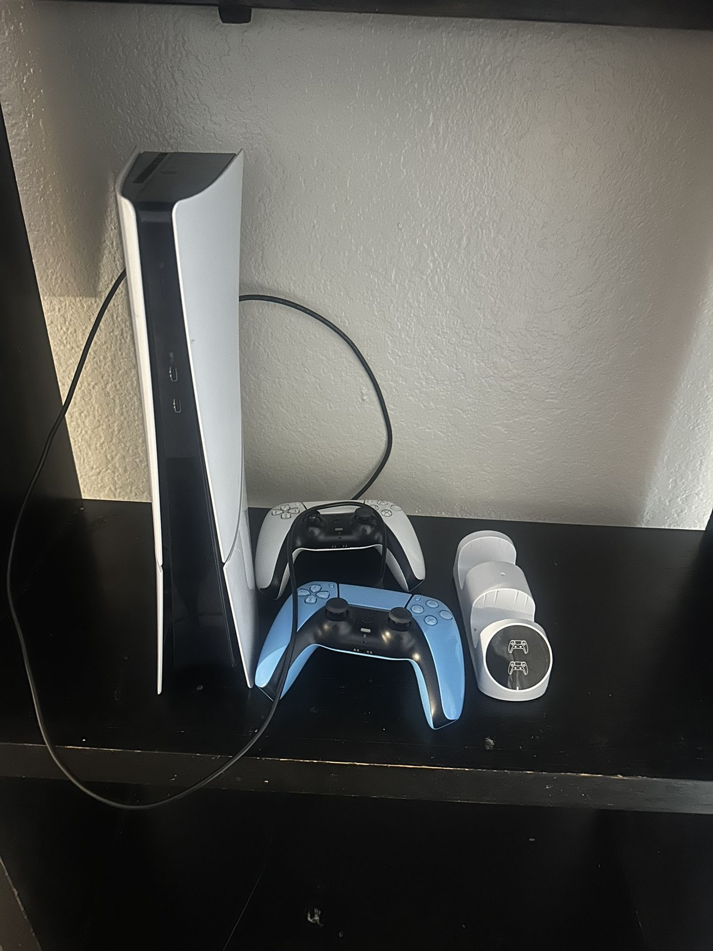 Ps5 2 Controllers And charging dock