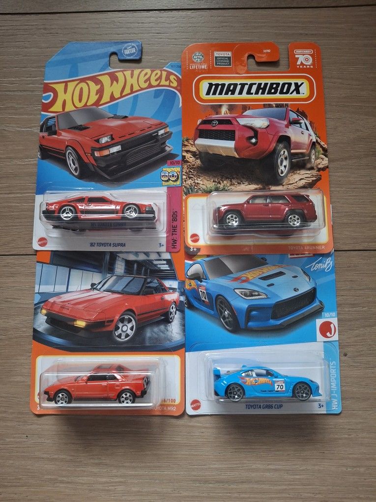 Hotwheels Matchbox Toyota JDM Lot $6 for all