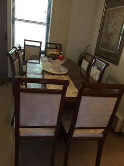 Mesa De 6silla Por 350 Negociable