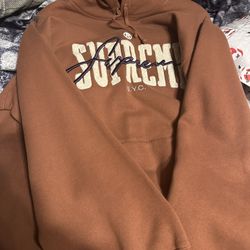 SUPREME HOODIE/ Ds Size LARGE