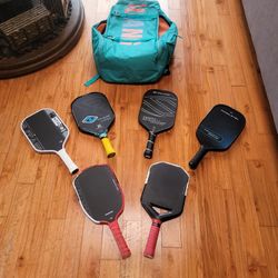 6 Used But Great Condition Pickleball Paddles. Individually Priced In Description