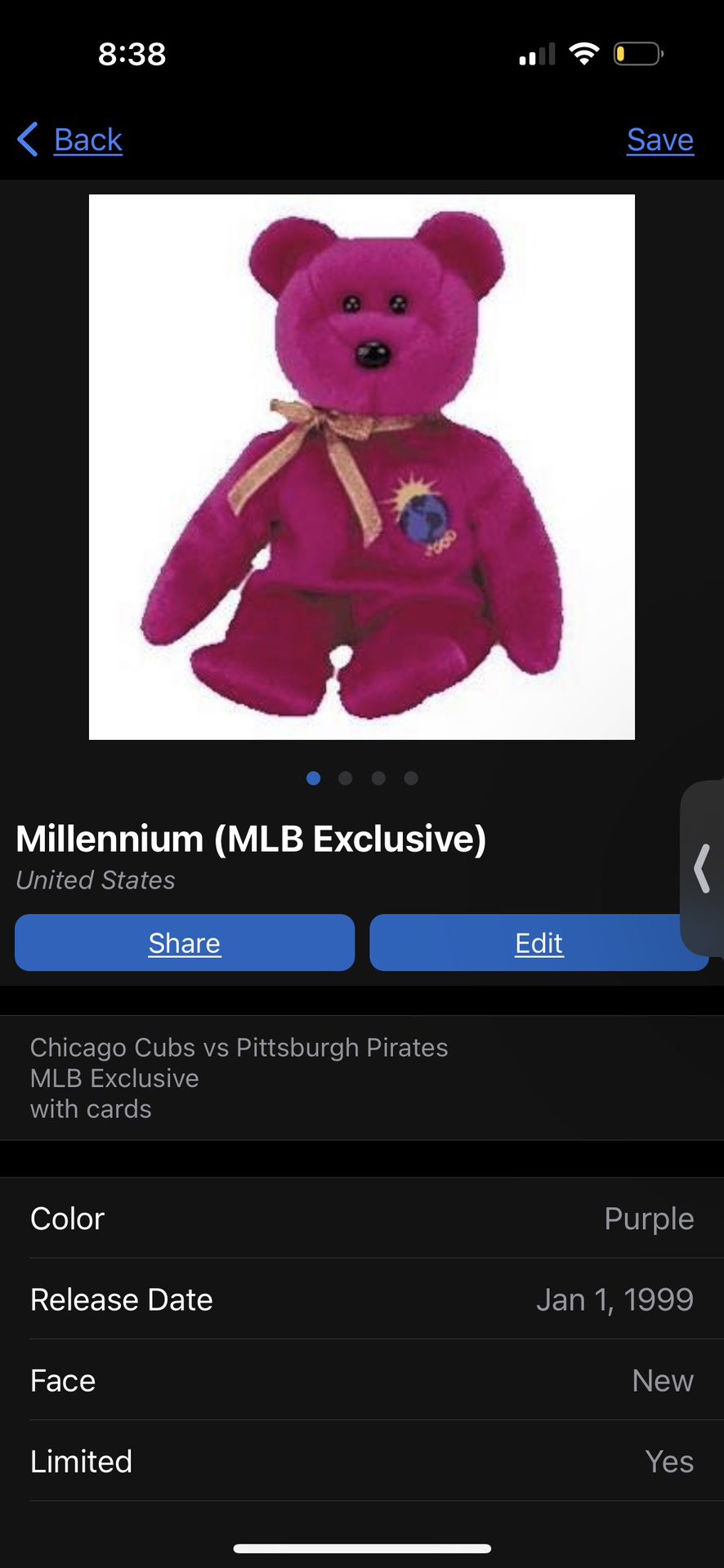 Millennium (MLB Exclusive) 1999