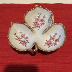 Vintage Fred Roberts Co. San Francisco China Made in Japan Cherry Blossom Gilded