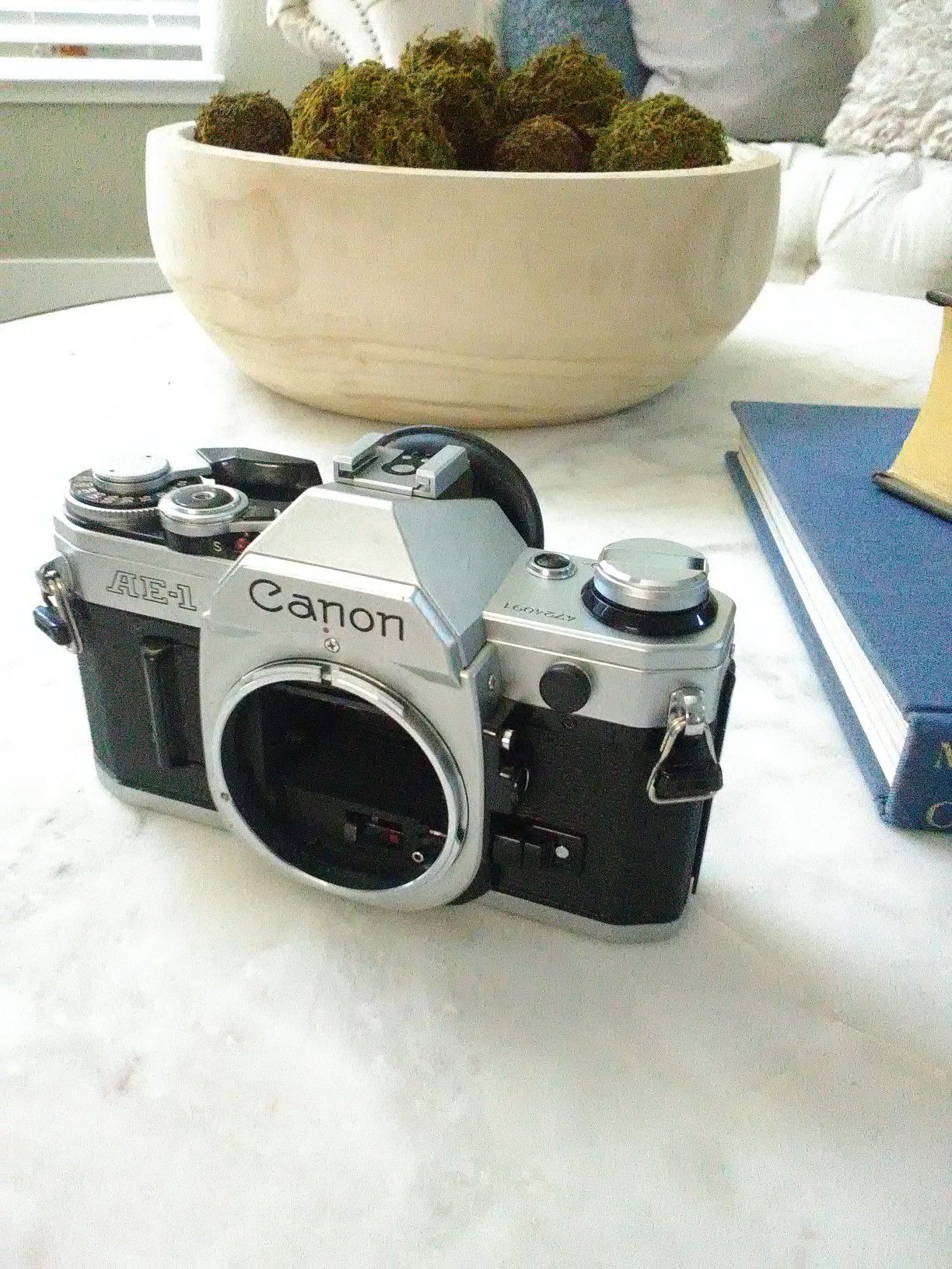Canon AE-1 film camera