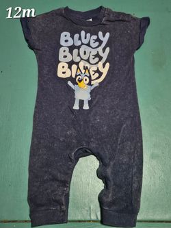Bluey Baby Romper 12 Months