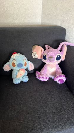 Stitch And Angel Plush