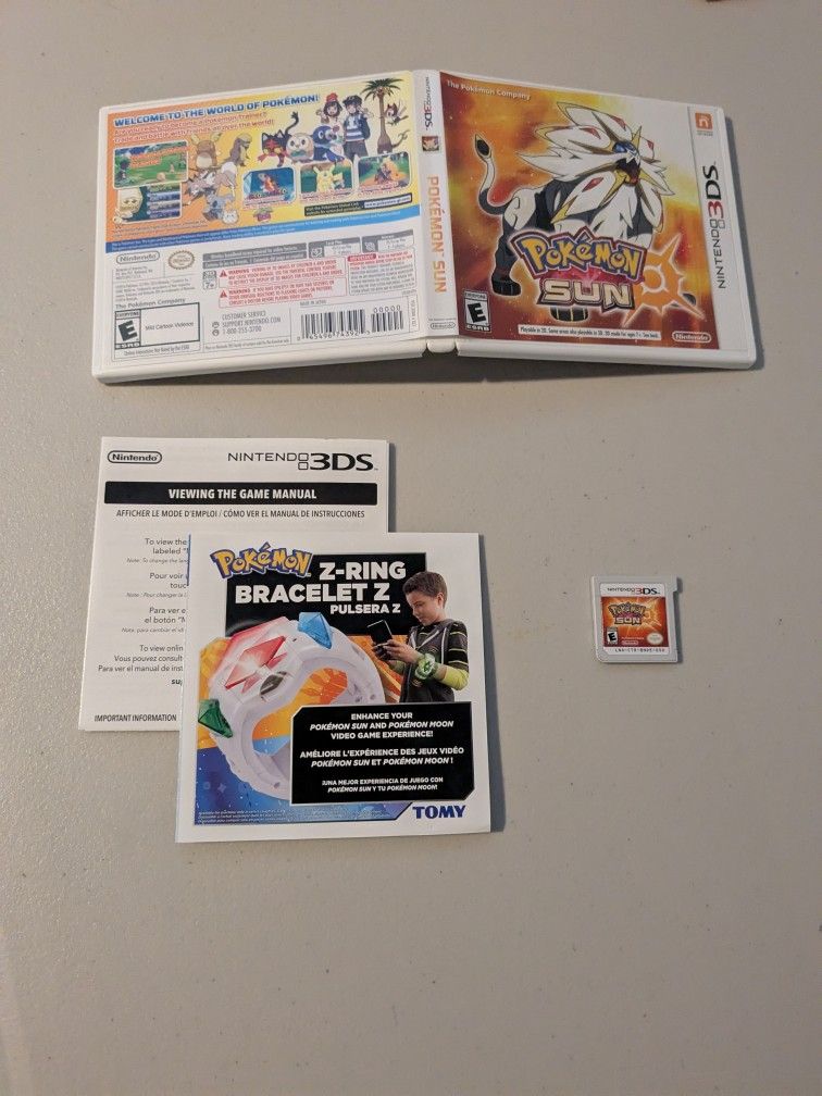 Pokemon Sun CIB