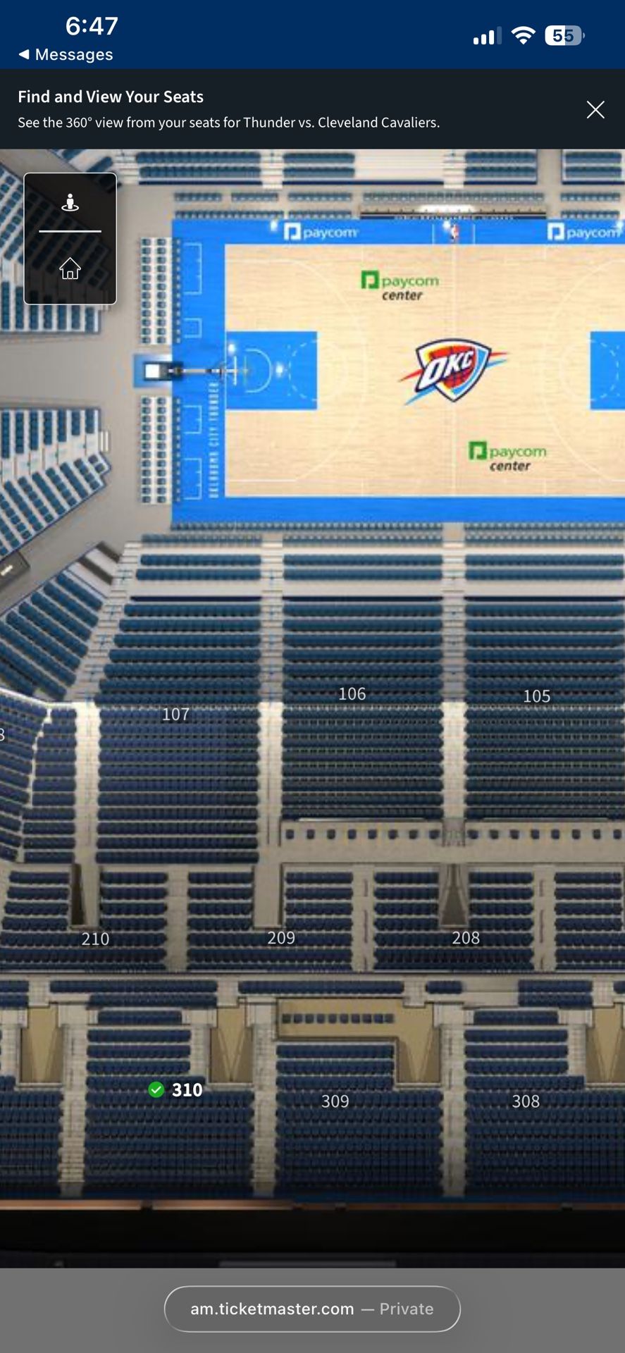 OKC Thunder Tickets vs. Cavs