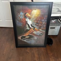 Framed DJ Art