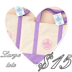 Trader Joe large tote