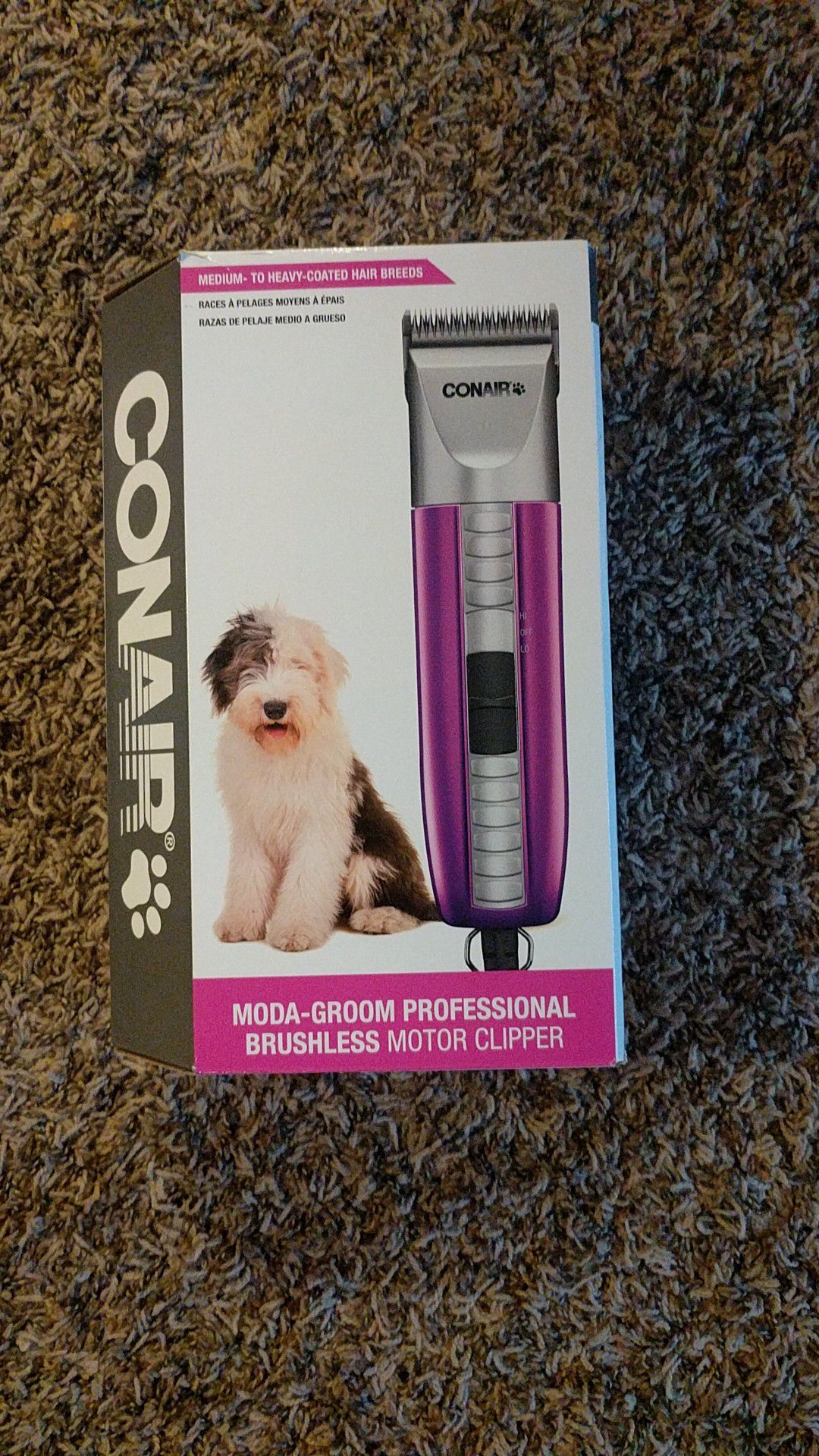 Conair brushless motor clippers (pet grooming)