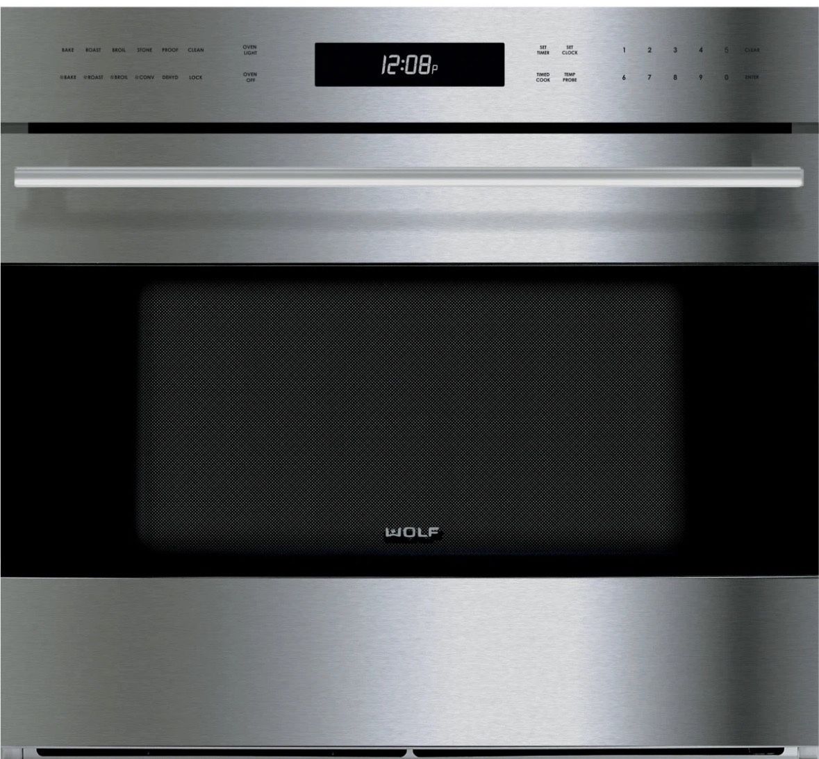Wolf 30" E Series Transitional Built-In Single Electric Wall Oven - SO30TE/S/TH