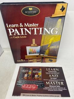 Learn & Master Painting Gayle Levee Academic Edition 20 DVD 3 CD Lesson Book Set
