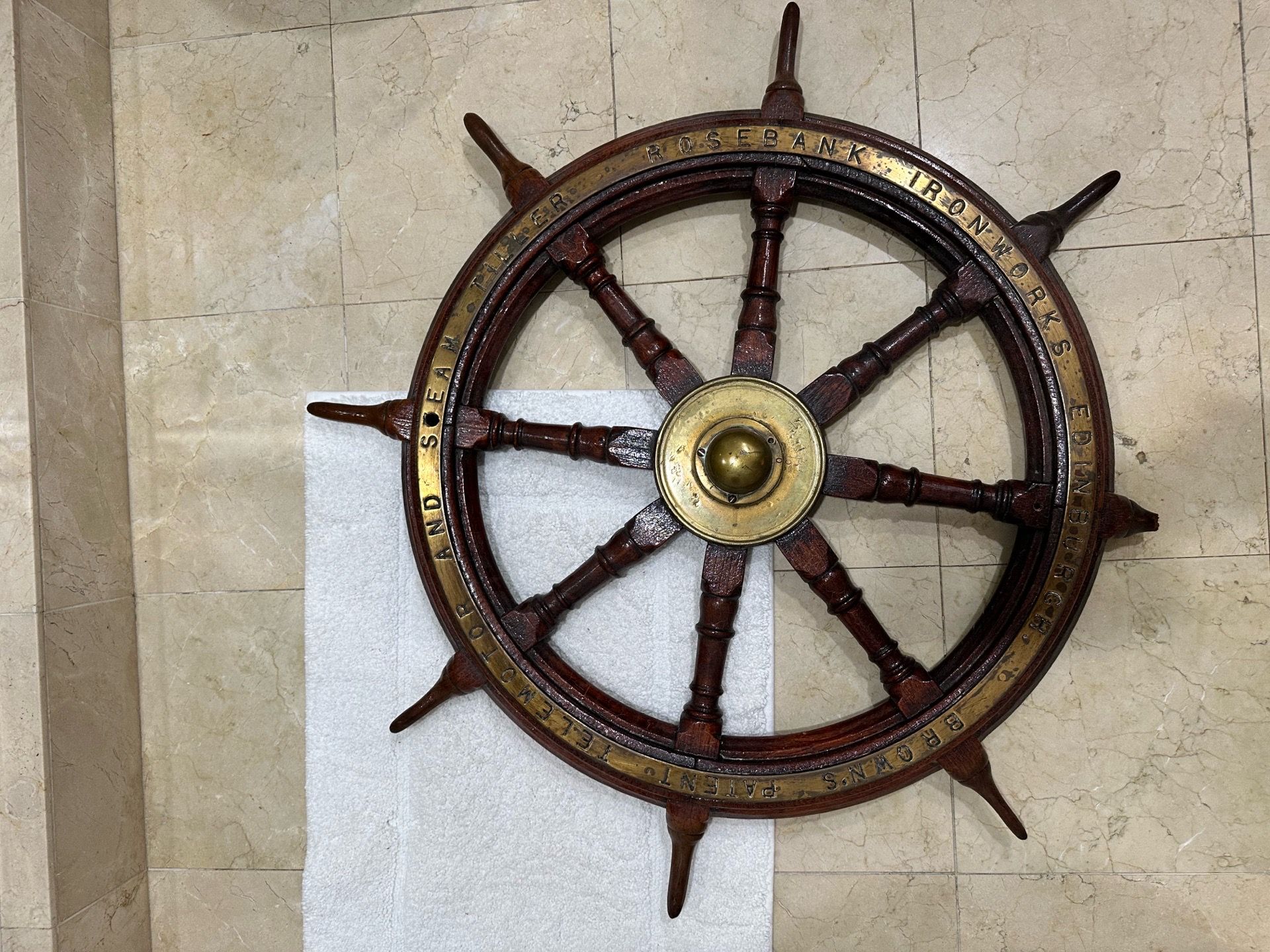 Vintage Ships wheel
