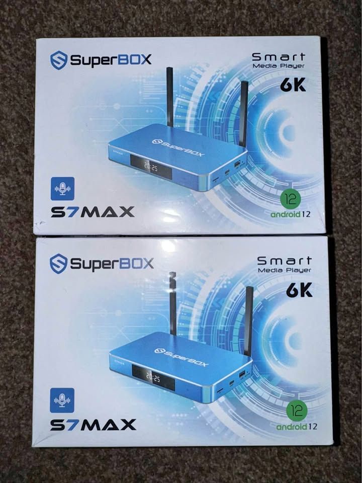 SUPERBOX • VSEEBOX • S7 MAX • S7 PRO • S7 ULTRA • V6 PLUS • V6 MAX • ELITE ULTRA SMART TV BOX • STREAMING DEVICE • 4K MEDIA PLAYER • ANDROID TV BOX •