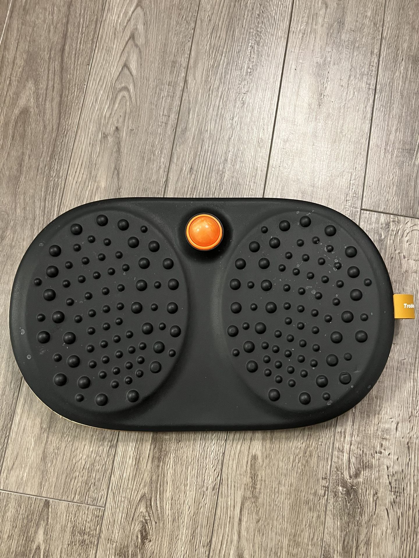 Trobing Standing Desk Mat Balance Board with Rollerball, Wooden Wobble Anti Fatigue Mat Balance Board for Standing Desk, Home Office Non-Slip Comfort
