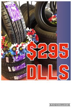 New tires (4) @ $295 DllS 45,000 factory mileage warranty