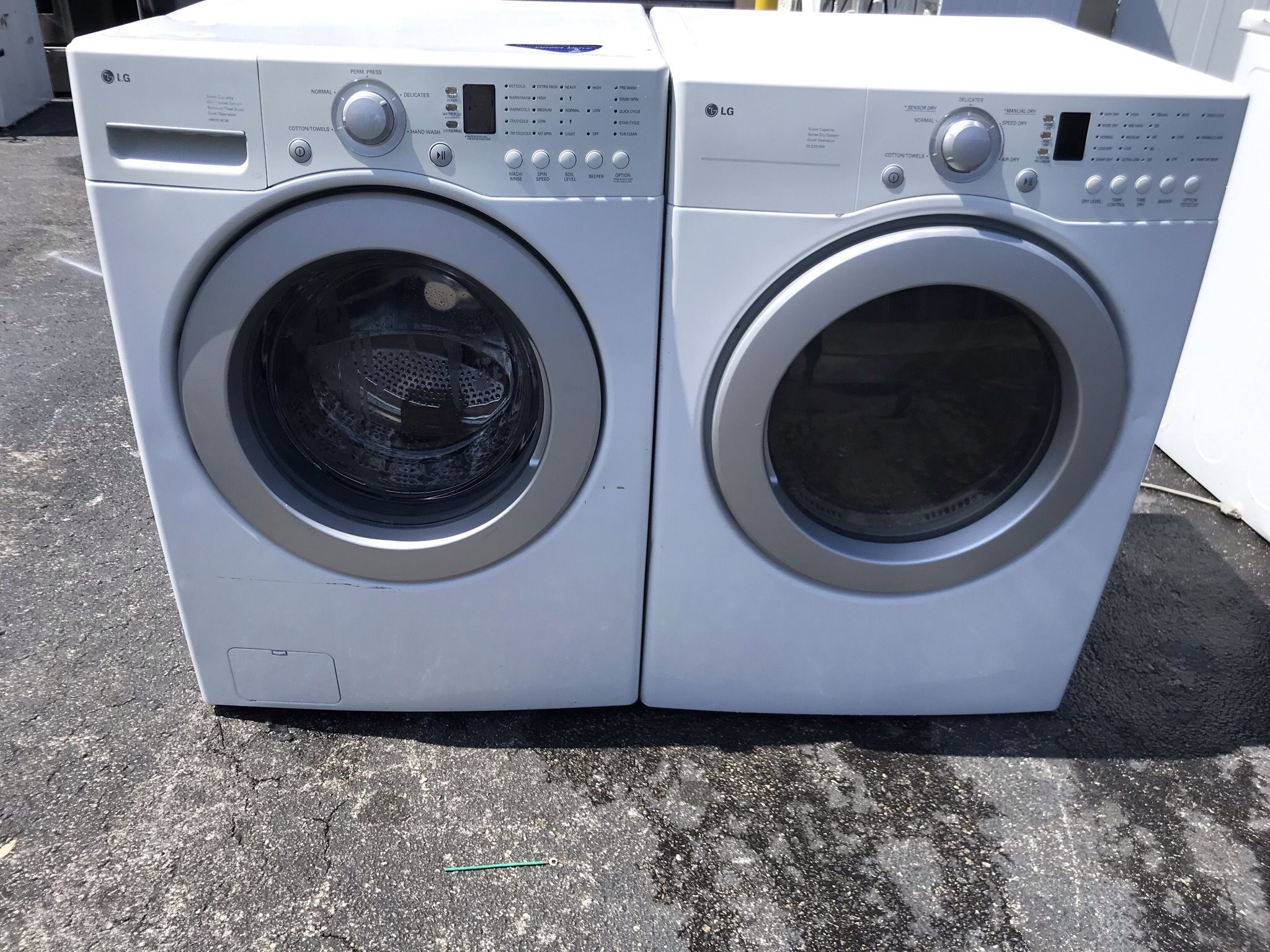 Lg Washer And Dryer Set Electric