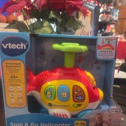 Vtech Spin And Go Helicopter 9-36 Mo