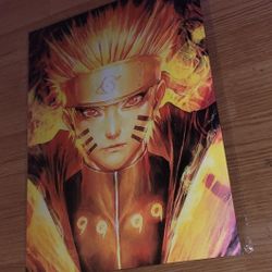 Naruto 3D Holographic Lenticular Anime Poster