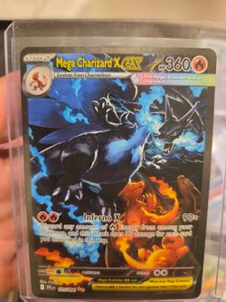 Pokemon TCG Mega Charizard X Ex 125/094 SIR Phantasmal Flames