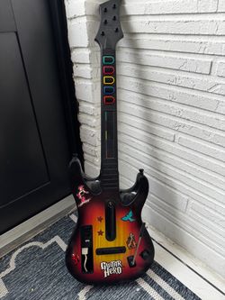 Guitar hero Wii w PC Adapter