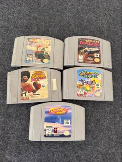 Nintendo 64 N64 Games