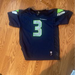 Russell Wilson Seahawks Jersey Youth Size XL 