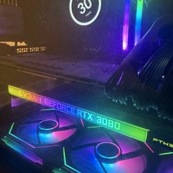 High-End Gaming PC Setup – RTX 3080 / Ryzen 7700X / 240Hz Monitor