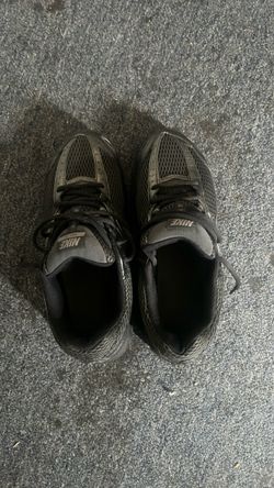 Nike Black Mesh Running Sneakers