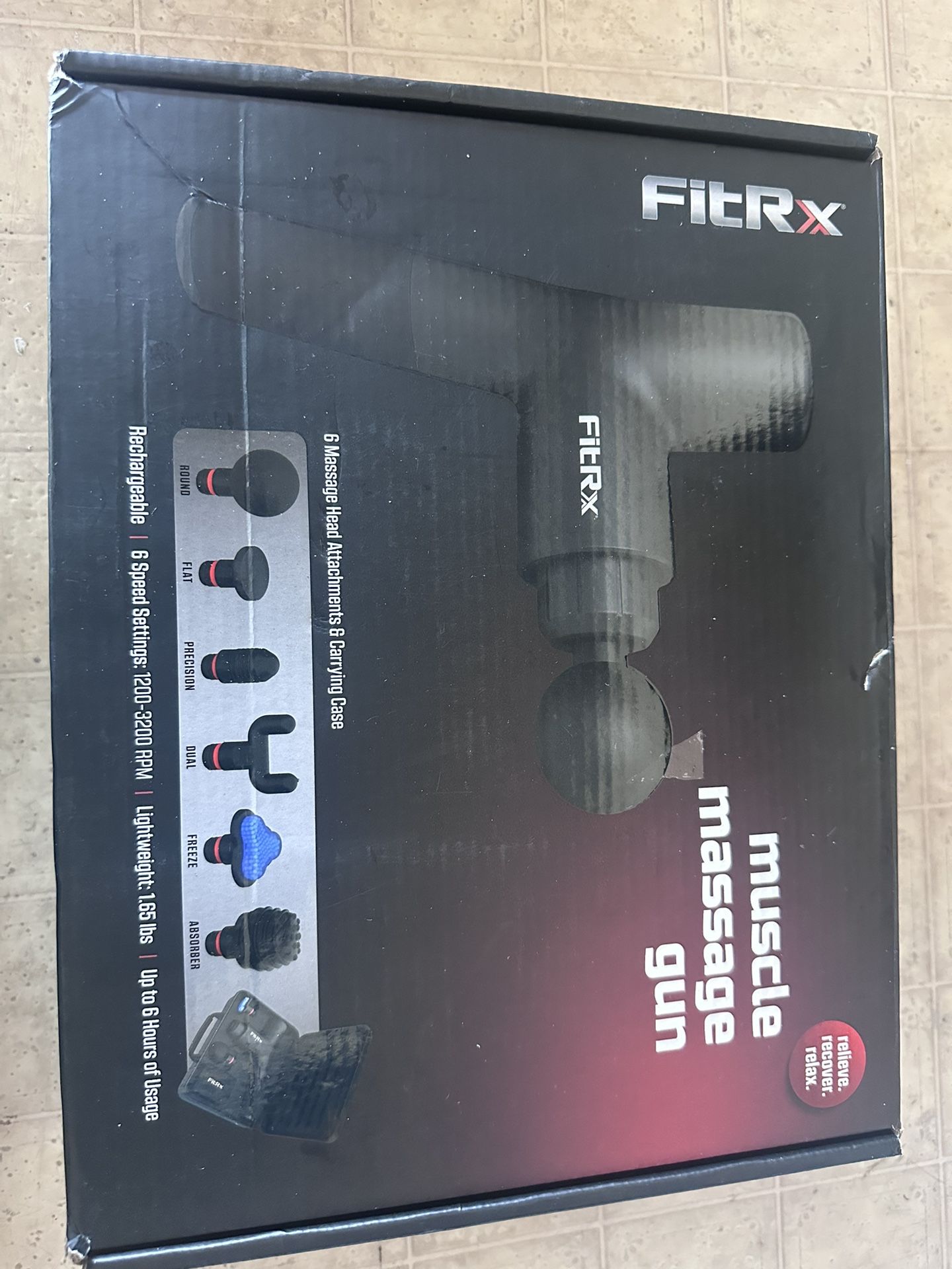 FitRx Massage Gun