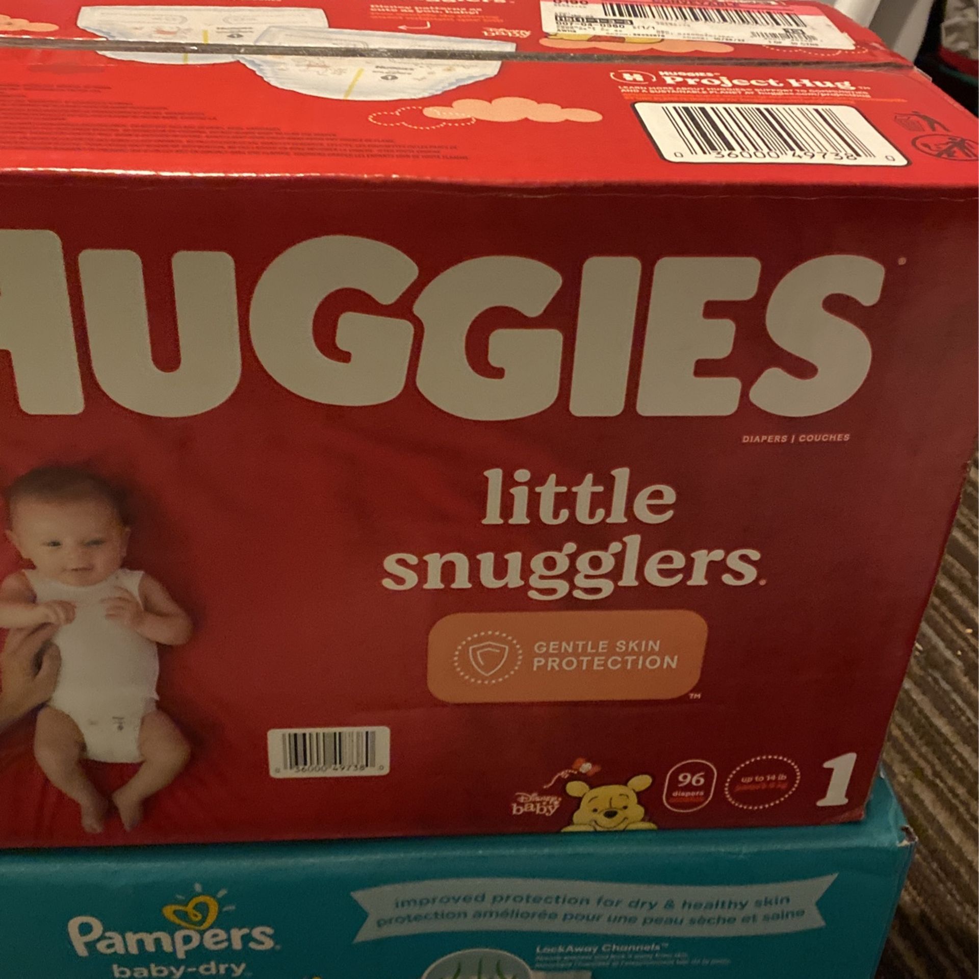 Baby Diapers Size 1 