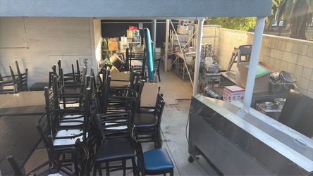 Restaurant equipment and furniture