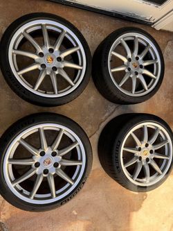 19" Porsche Carrera Sport Staggered Wheels 5x130 — Fits 997/996/987/986 boxster Caymen carrera